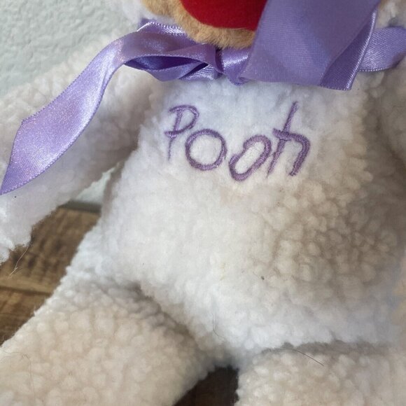 Vintage Disney Store Winnie the Pooh 22" Easter Bunny Costume Outfit Plush - Picture 3 of 7